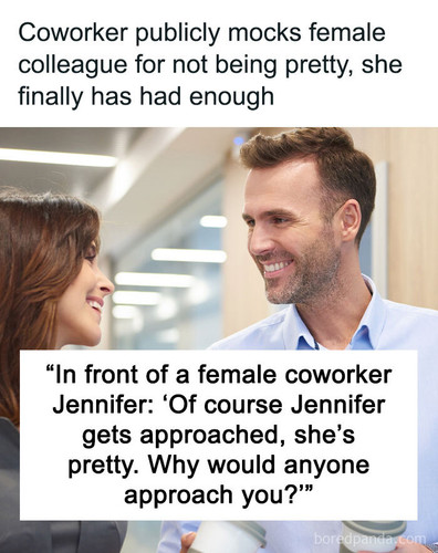 coworker joking outfit looks sharing.jpg