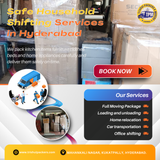 Choose our trusted movers for stress free home shifting support across Hyderabad.