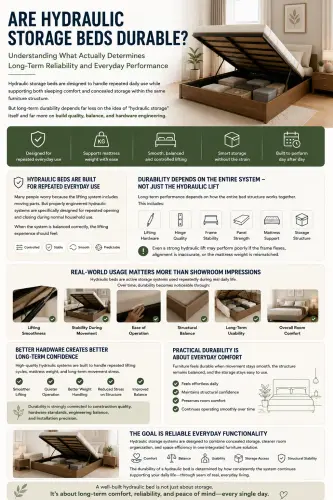 are hydraulic storage beds durable.webp