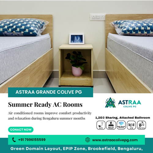 Summer comfort is important for better living experiences in Bengaluru.