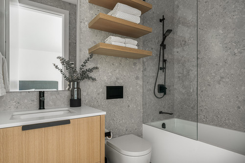 fitzsimmons residence whistler guest bathroom terrazzo tile oak vanity.jpg