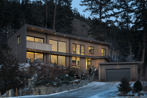sugarloaf residence pemberton exterior front twilight warm glow.jpg