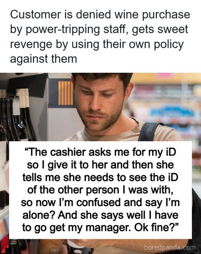 not selling wine big order refund revenge.jpg