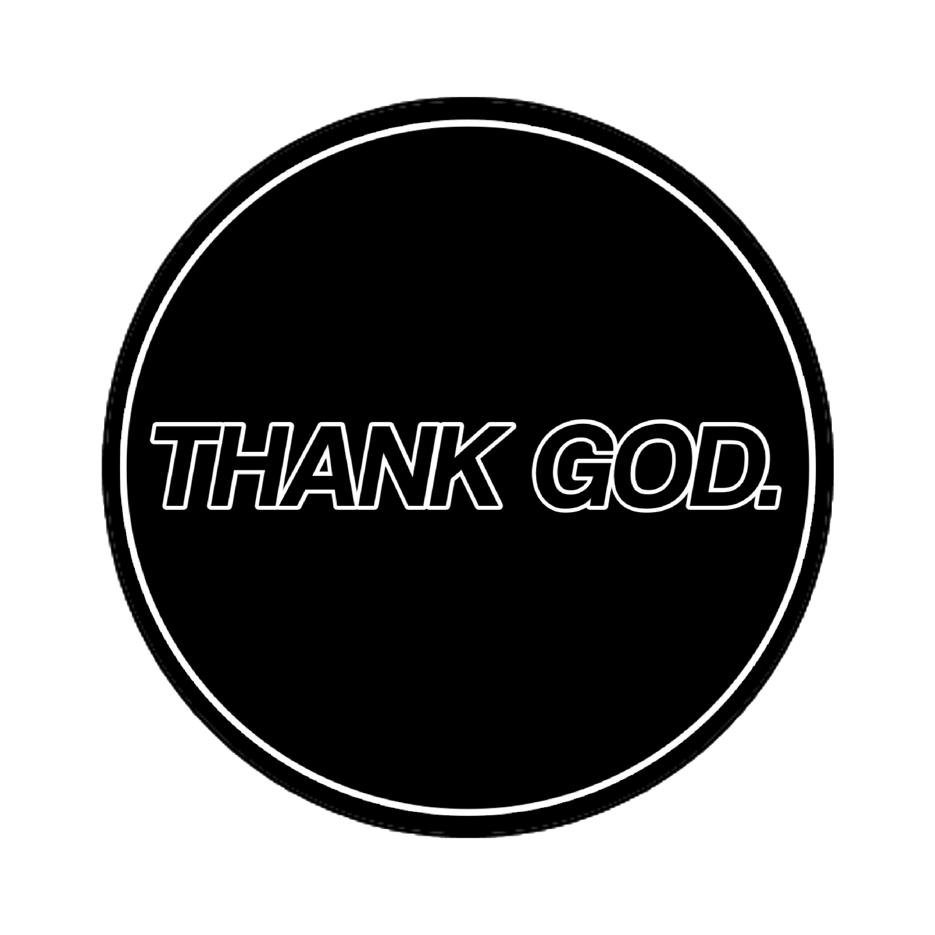 Thank God logo