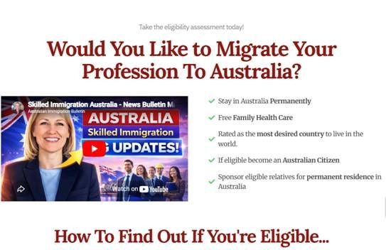 Would You Like to Migrate Your Profession To Australia?