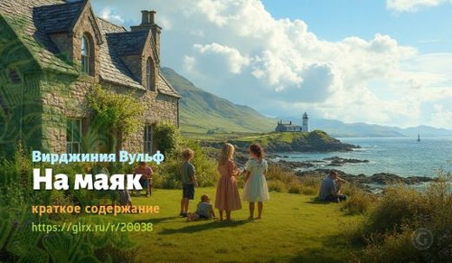 Читать краткий пересказ книги Вирджинии Вульф «На маяк». На маяк, Вульф, краткое содержание Вирджини.jpg