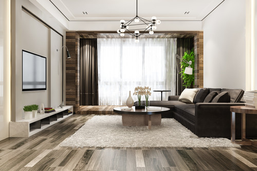 3d rendering loft luxury living room with bookshelf.jpg