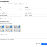 File Uploads Refund Requests