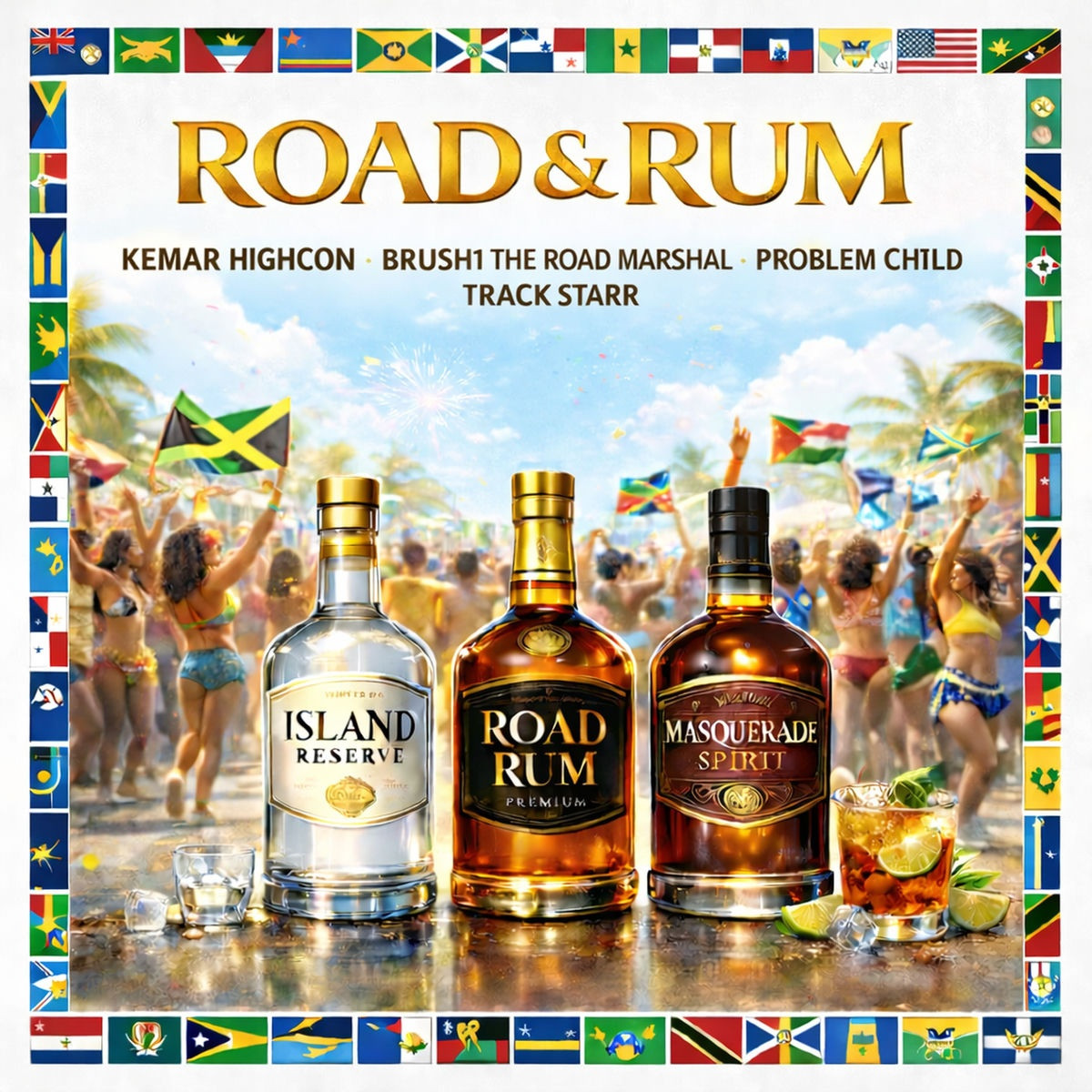 Kemar Highcon, Brush1 The Road Marshal, Problem Child, TRACK STARR - Road &amp; Rum