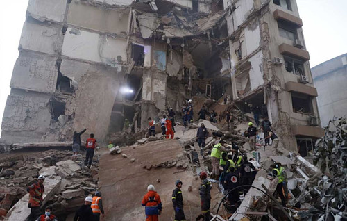 Heavy Strikes in Beirut Raise Lebanon Casualty Numbers.jpg