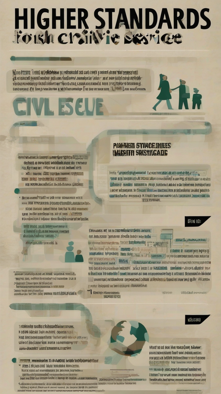 Higher standards for civil service pushed