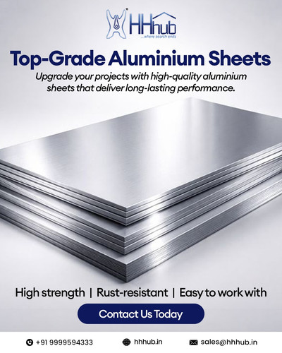 Top-Grade Aluminium Sheets Supplier | Premium Quality by HHhub.jpg