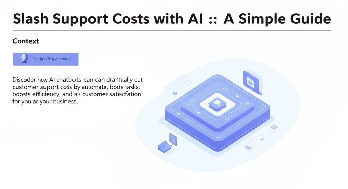 Slash Support Costs with AI: A Simple Guide