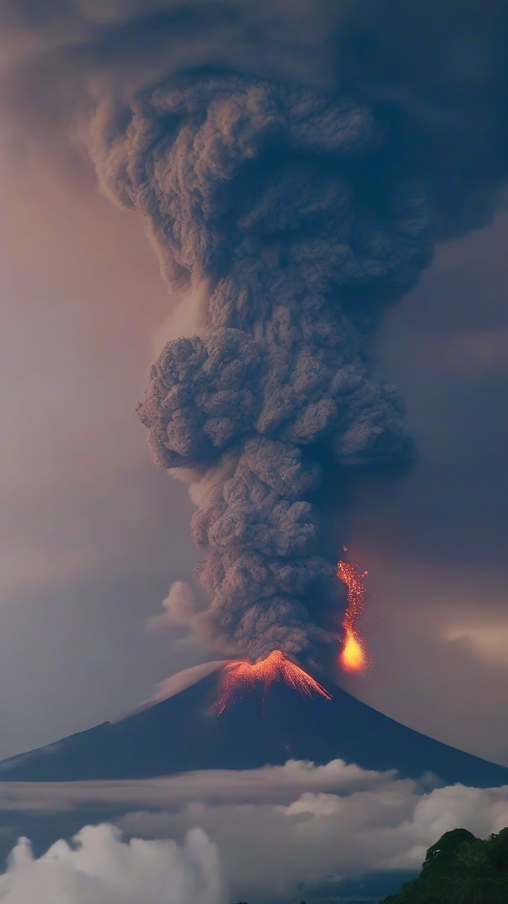 Mayon Volcano's effusive eruption enters 84th day