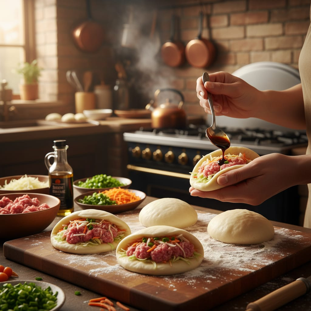 Cooking in progress