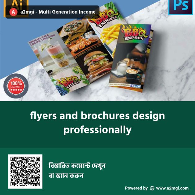 flyers and brochures design professionally