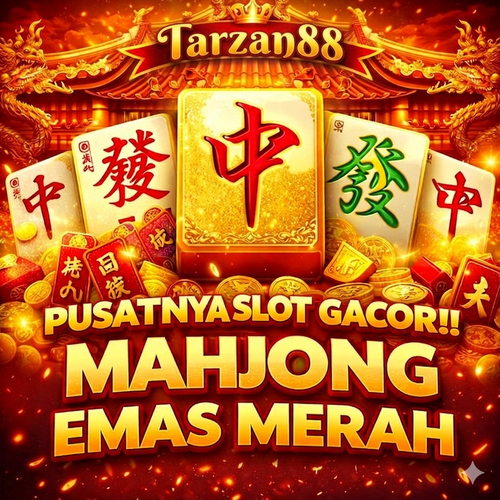 Mahjong Emas Merah: Sensasi Bermain di Pusatnya Slot Gacor Tarzan88.png