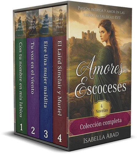 Amores escoceses (4 novelas) Isabella Abad.jpg