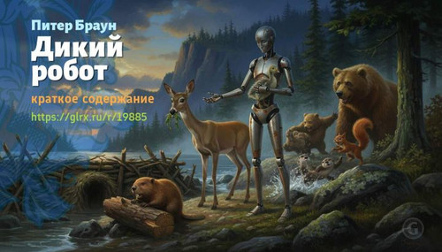 Читать краткий пересказ книги Питера Брауна «Дикий робот». Дикий робот, Браун, краткое содержание Пи.jpg