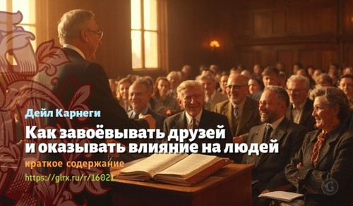 Читать краткий пересказ книги Дейла Карнеги «Как завоевывать друзей и оказывать влияние на людей». К.jpg