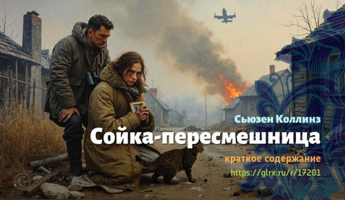 Читать краткий пересказ книги Сьюзен Коллинз «Сойка-пересмешница». Сойка-пересмешница, Коллинз, крат.jpg