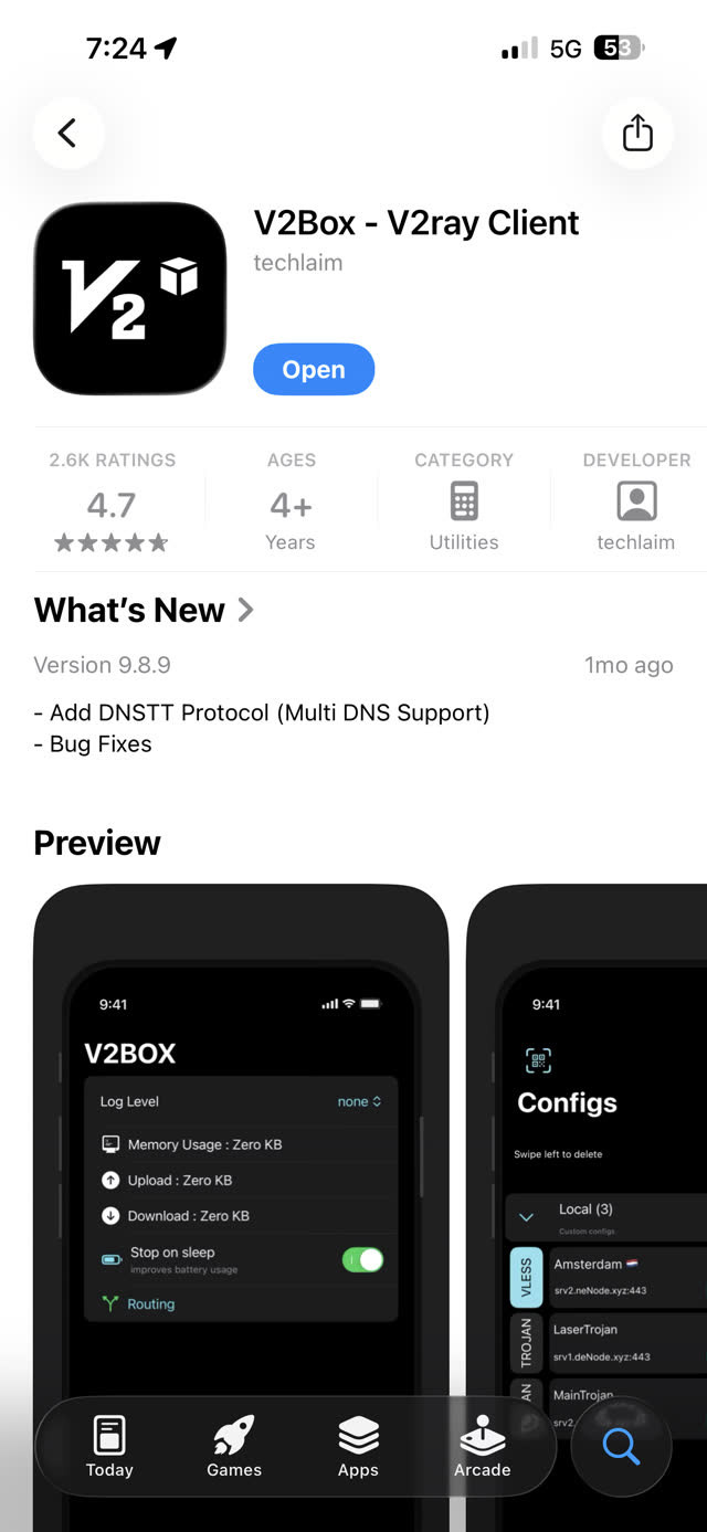 V2Box в App Store