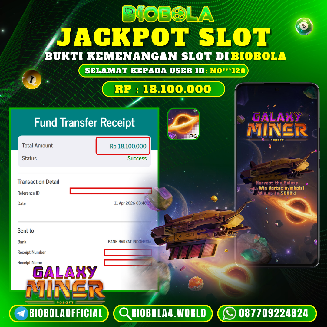 JP GALAXY MINER 18 JT BIOBOLA DI BAYAR LUNAS !!