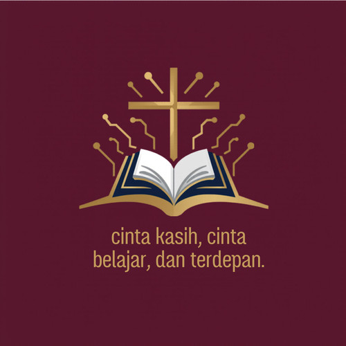 Golden Cross Logo for SMA KATOLIK.jpg