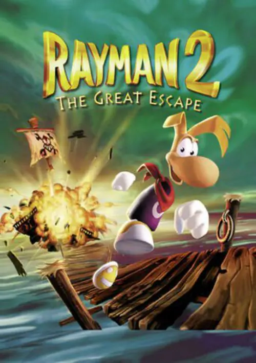 rayman 2 the great escape ps1 cover slus 01235.webp