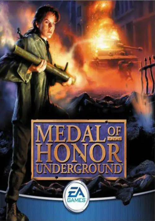 medal of honor underground ps1 cover slus 01270.webp