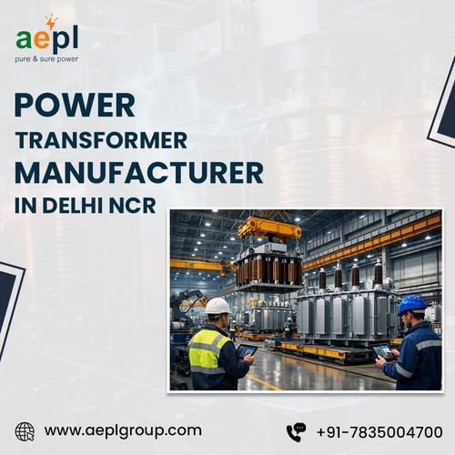 Power Transformer Manufacturer in Delhi NCR for Industrial Power Needs.jpg