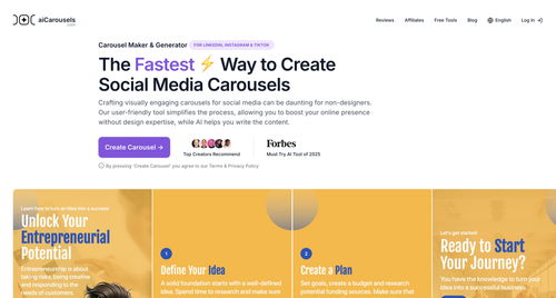 aicarousels homepage.png