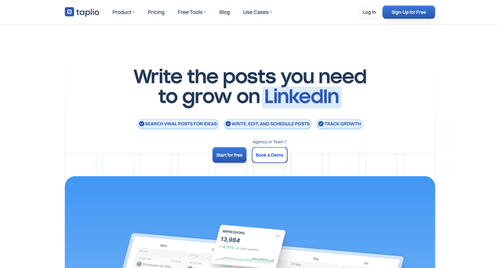 taplio homepage.png