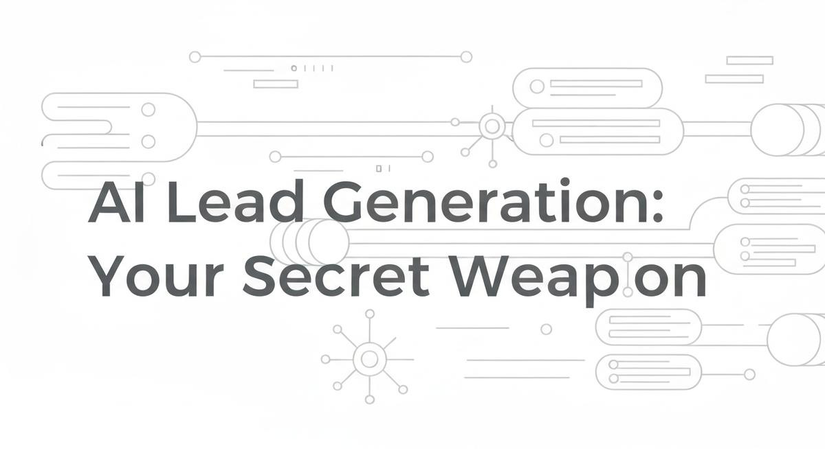 AI Lead Generation: Your Secret Weapon