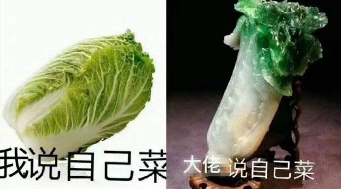 大佬系列表情：我说自己菜和大佬说自己菜