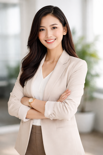 Wanita profesional di kantor modern.png