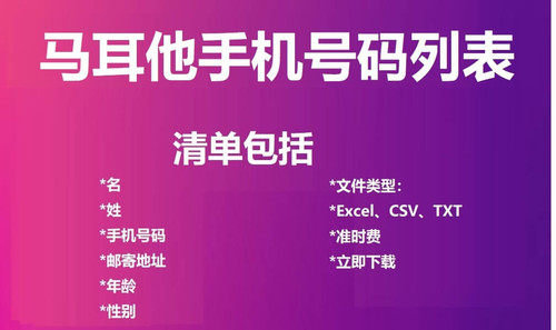 Malta Cell Phone Number List.jpg