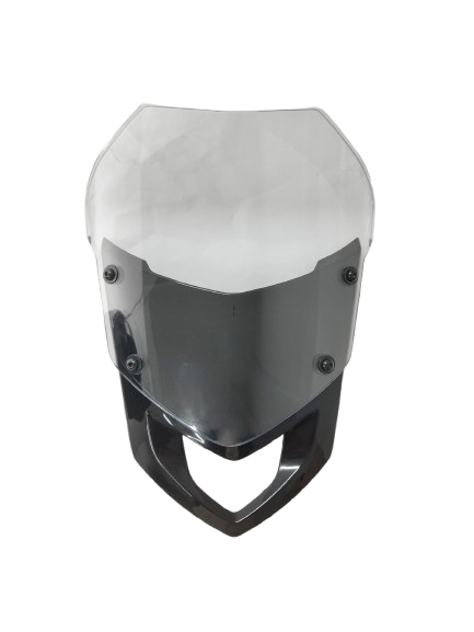 200534 Bolha Farol + Carenagem Superior + Kit Bucha Parafuso M5 Lander 250 19 24 (Cristal).png