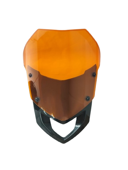 200533 Bolha Farol + Carenagem Superior + Kit Bucha Parafuso M5 Lander 250 19 24 (Laranja).png