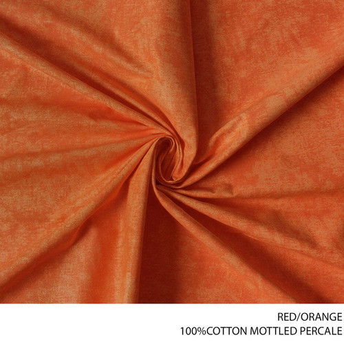 100 cotton mottled percale redorange roll 001 A156346943001 5.jpg