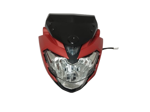 200270 Kit Bloco ?tico + Carenagens do Farol FAZER 250 18 19 Vermelho (L?mpada Led Substu?vel.).png