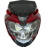 200273 Kit Bloco ?tico + Carenagens do Farol FAZER 250 2021 Vermelho Met?lico (Led Mod. Original).png