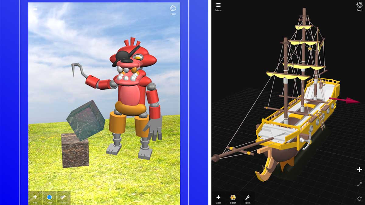 Aplikasi Desain 3D Android dan iOS