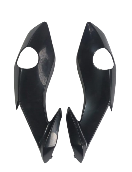 200305 Carenagem Lateral Farol FAN 160 22 24 Preto Injetado (Par).png