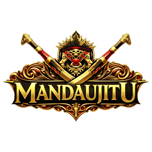 freepik mandaujitu logo with crossed mandau swords and tribal ornament.png
