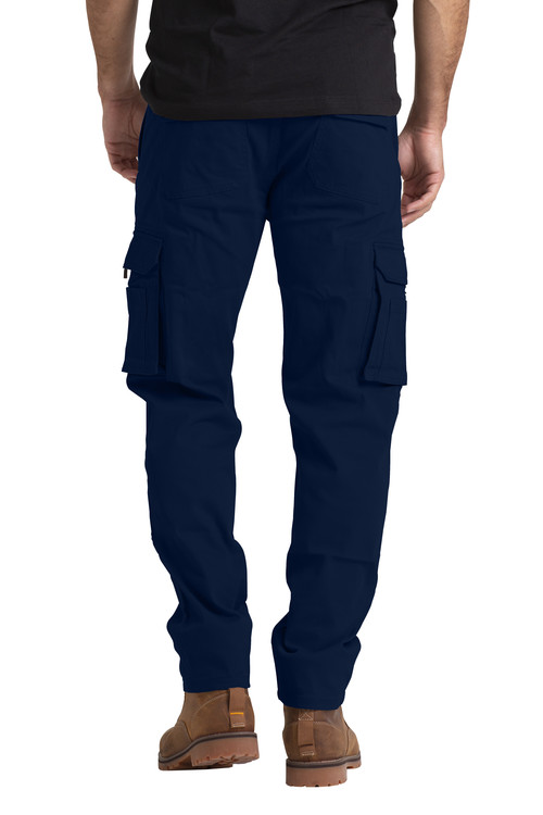 Mens Cargo Combat Work Trousers 100% Cotton Pants.jpg