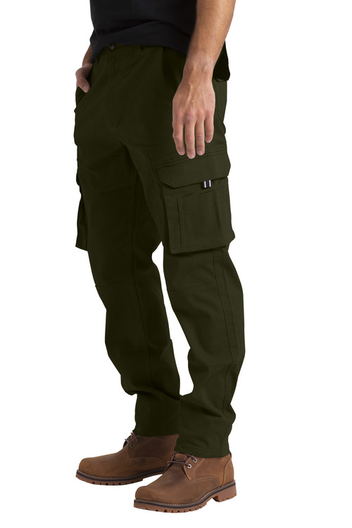 Mens Cargo Combat Work Trousers 100% Cotton Pants.jpg