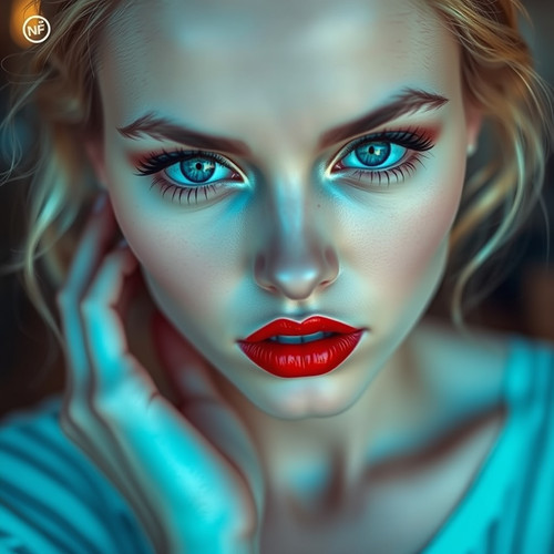 image of a beautiful woman with blue eyes and red by karoglan46 dlro0ph.jpg