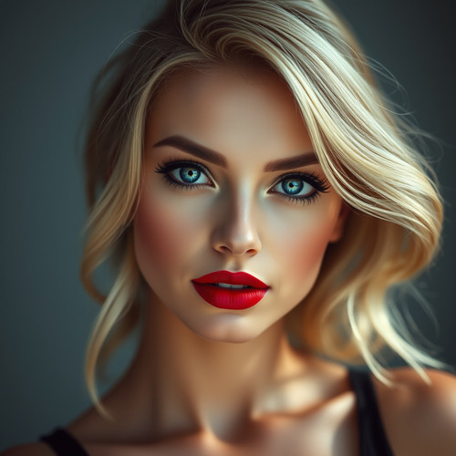 image of a beautiful woman with blue eyes and red by karoglan46 dlro0a4.jpg