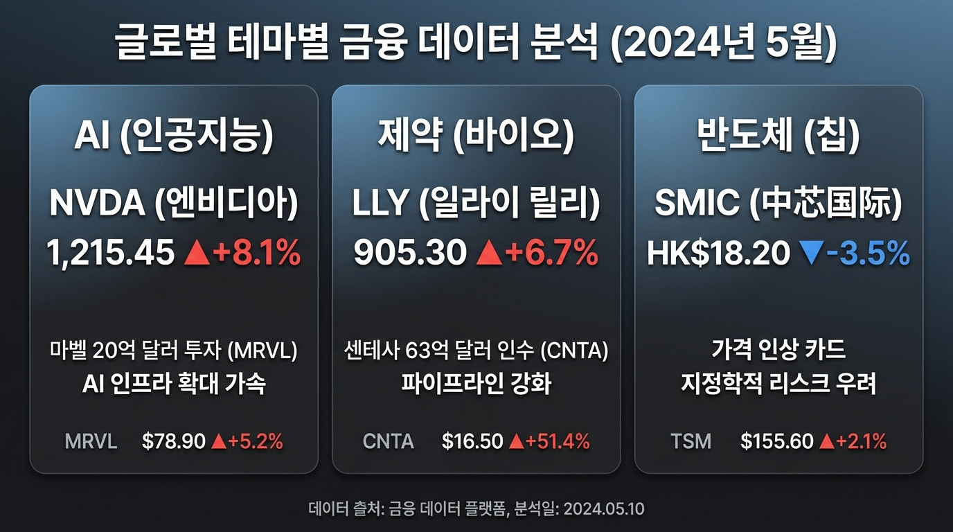 미국 주식&middot;테마 인포그래픽